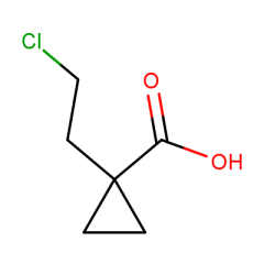 1-(2-chloroethyl)cyclopropane-1-carboxylic acid
