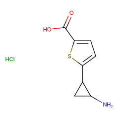 5-[(1S,2S)-rel-2-aminocyclopropyl]thiophene-2-carboxylic acid hydrochloride