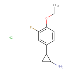 (1S,2R)-rel-2-(4-ethoxy-3-fluorophenyl)cyclopropan-1-amine hydrochloride