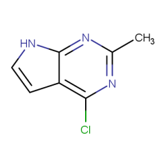 4-chloro-2-methyl-7H-pyrrolo[2,3-d]pyrimidine