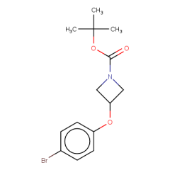 tert-butyl 3-(4-bromophenoxy)azetidine-1-carboxylate