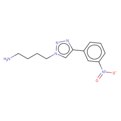 4-[4-(3-nitrophenyl)-1H-1,2,3-triazol-1-yl]butan-1-amine