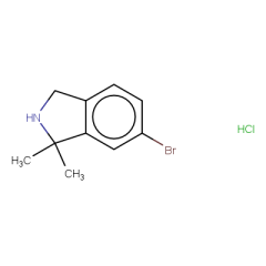 6-bromo-1,1-dimethyl-2,3-dihydro-1H-isoindole hydrochloride