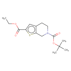 6-tert-butyl 2-ethyl 4H,5H,6H,7H-thieno[2,3-c]pyridine-2,6-dicarboxylate
