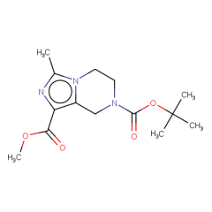 7-tert-butyl 1-methyl 3-methyl-5H,6H,7H,8H-imidazo[1,5-a]pyrazine-1,7-dicarboxylate