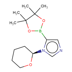 1-(oxan-2-yl)-5-(tetramethyl-1,3,2-dioxaborolan-2-yl)-1H-imidazole