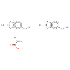 (2-methyl-2H-indazol-5-yl)methanamine hemioxalate