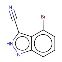 4-bromo-1H-indazole-3-carbonitrile