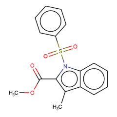 methyl 1-(benzenesulfonyl)-3-methyl-1H-indole-2-carboxylate