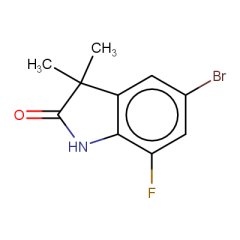 5-bromo-7-fluoro-3,3-dimethyl-2,3-dihydro-1H-indol-2-one