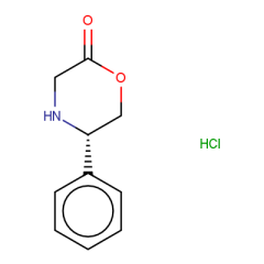 (5S)-5-phenylmorpholin-2-one hydrochloride