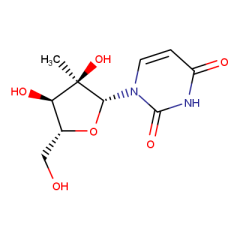 1-[(2R,3R,4R,5R)-3,4-dihydroxy-5-(hydroxymethyl)-3-methyloxolan-2-yl]-1,2,3,4-tetrahydropyrimidine-2,4-dione