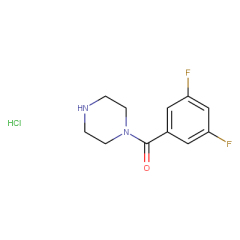 1-(3,5-difluorobenzoyl)piperazine hydrochloride