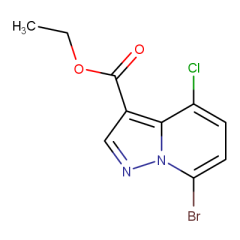 ethyl 7-bromo-4-chloropyrazolo[1,5-a]pyridine-3-carboxylate