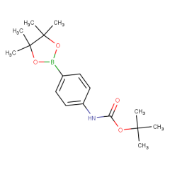 tert-butyl N-[4-(tetramethyl-1,3,2-dioxaborolan-2-yl)phenyl]carbamate