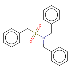 N,N-dibenzyl-1-phenylmethanesulfonamide