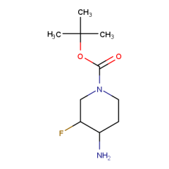 tert-butyl 4-amino-3-fluoropiperidine-1-carboxylate