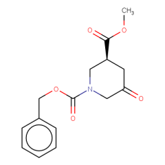 1-benzyl 3-methyl 5-oxopiperidine-1,3-dicarboxylate