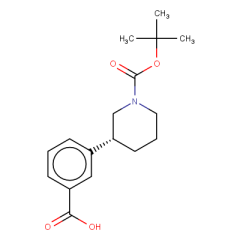 3-{1-[(tert-butoxy)carbonyl]piperidin-3-yl}benzoic acid
