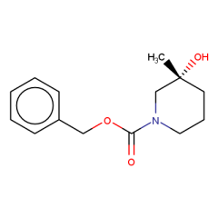 benzyl (3R)-3-hydroxy-3-methylpiperidine-1-carboxylate