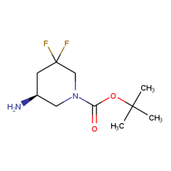 tert-butyl (5S)-5-amino-3,3-difluoropiperidine-1-carboxylate