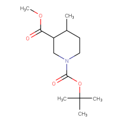 1-tert-butyl 3-methyl 4-methylpiperidine-1,3-dicarboxylate