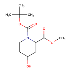 1-tert-butyl 2-methyl (2S,4R)-rel-4-hydroxypiperidine-1,2-dicarboxylate