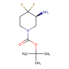 tert-butyl (3S)-3-amino-4,4-difluoropiperidine-1-carboxylate