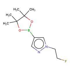 1-(2-fluoroethyl)-4-(tetramethyl-1,3,2-dioxaborolan-2-yl)-1H-pyrazole