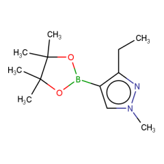 3-ethyl-1-methyl-4-(tetramethyl-1,3,2-dioxaborolan-2-yl)-1H-pyrazole