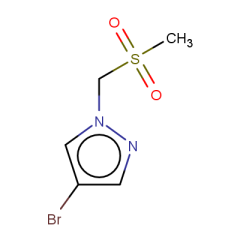 4-bromo-1-(methanesulfonylmethyl)-1H-pyrazole
