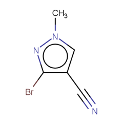 3-bromo-1-methyl-1H-pyrazole-4-carbonitrile