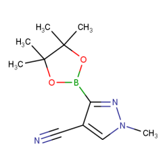 1-methyl-3-(4,4,5,5-tetramethyl-1,3,2-dioxaborolan-2-yl)-1H-pyrazole-4-carbonitrile
