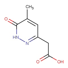 2-(5-methyl-6-oxo-1,6-dihydropyridazin-3-yl)acetic acid