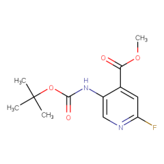 methyl 5-{[(tert-butoxy)carbonyl]amino}-2-fluoropyridine-4-carboxylate
