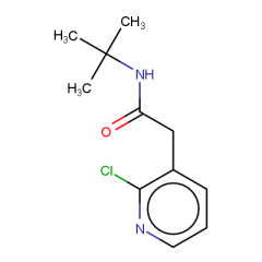 N-tert-butyl-2-(2-chloropyridin-3-yl)acetamide