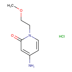 4-amino-1-(2-methoxyethyl)-1,2-dihydropyridin-2-one hydrochloride