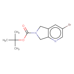 tert-butyl 3-bromo-5H,6H,7H-pyrrolo[3,4-b]pyridine-6-carboxylate
