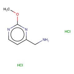 (2-methoxypyrimidin-4-yl)methanamine dihydrochloride