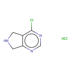 4-chloro-5H,6H,7H-pyrrolo[3,4-d]pyrimidine hydrochloride