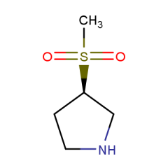 (3R)-3-methanesulfonylpyrrolidine