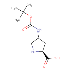 (2S,4R)-4-{[(tert-butoxy)carbonyl]amino}pyrrolidine-2-carboxylic acid