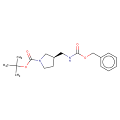 tert-butyl (3R)-3-({[(benzyloxy)carbonyl]amino}methyl)pyrrolidine-1-carboxylate