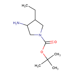 tert-butyl 3-amino-4-ethylpyrrolidine-1-carboxylate
