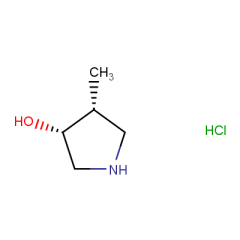 cis-4-methylpyrrolidin-3-ol hydrochloride