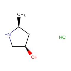 (3R,5S)-5-methylpyrrolidin-3-ol hydrochloride