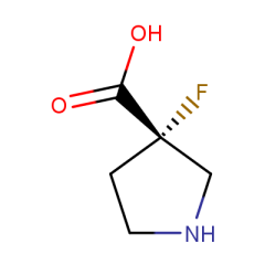 3-fluoropyrrolidine-3-carboxylic acid