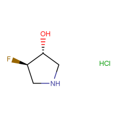 trans-4-fluoro-3-hydroxypyrrolidine hydrochloride