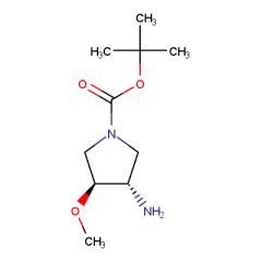 trans-3-amino-1-boc-4-methoxypyrrolidine