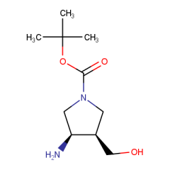 tert-butyl (3R,4R)-3-amino-4-(hydroxymethyl)pyrrolidine-1-carboxylate